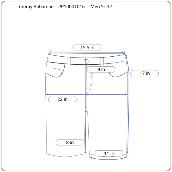 Tommy Bahama Silk Chino Shorts - Picture 6 of 6